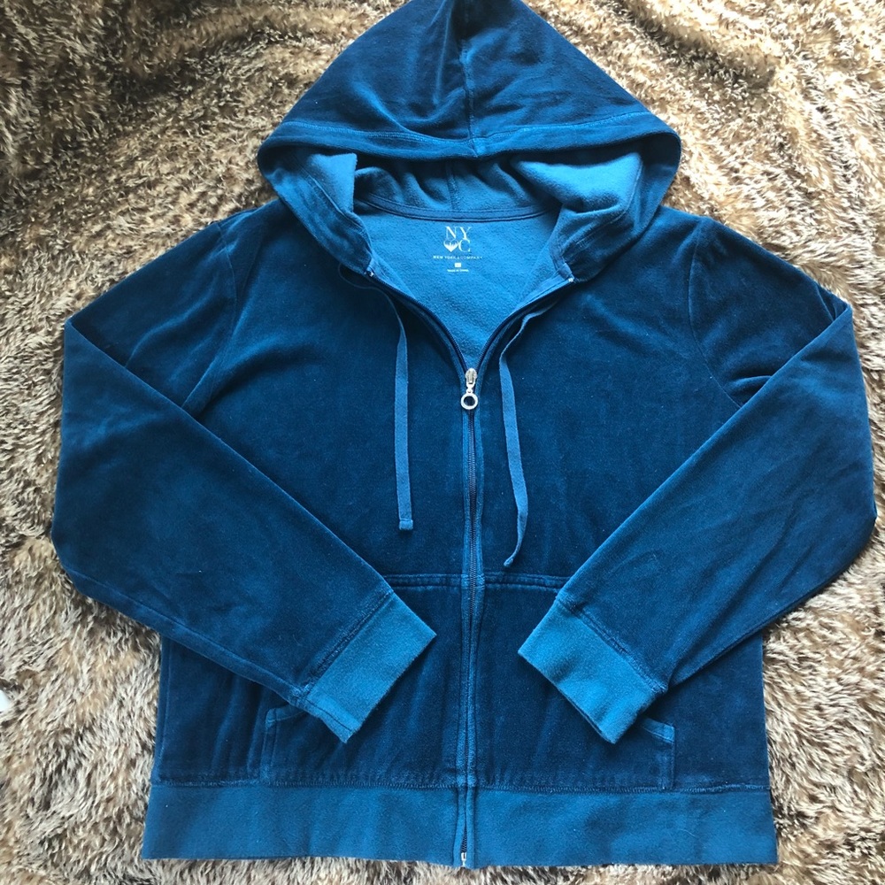 🦋NY&C VELVET Full Zip🦋